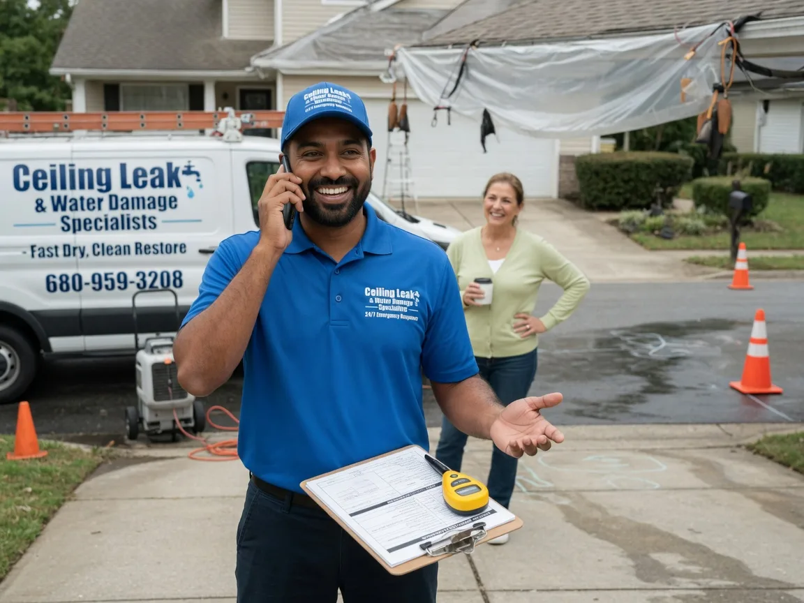 Ceiling Leak Cleanup Parthenon, AR FAQs